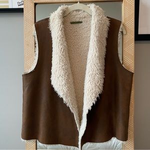 Velvet by Graham & Spencer Shearling Vest